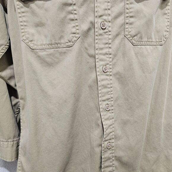 Bocomal FR Shirt Mens Medium Workwear Tan Utility Fire Resistant NEPA2112 CAT2 - Picture 4 of 7
